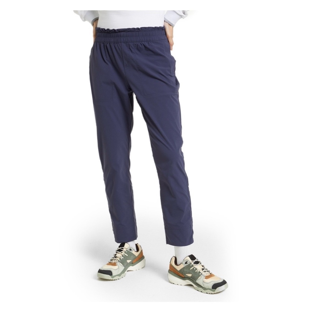 Columbia Uptown Crest Hiking Pant‎ Women's Jogger Grey Blue. Size large.